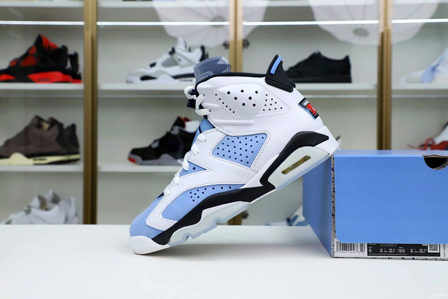 6 HOME' RETRO 'UNC JORDAN AIR 0831